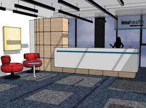 Fit-out dla IMS Health w budynku Konstruktorska