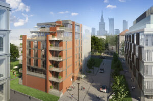 Apartamenty z usługami, Powiśle, Warszawa
