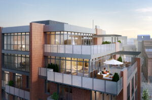 Apartamenty z usługami, Powiśle, Warszawa