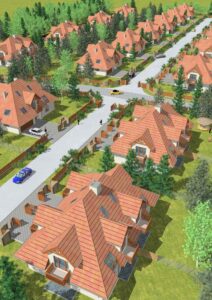 Osiedle mieszkaniowe, Aura Magdalenki